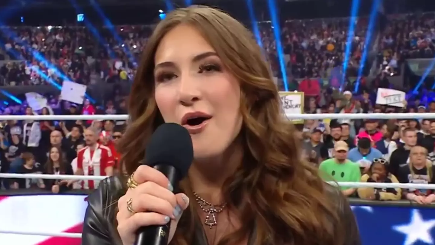 WWE commentator slammed by fans for controversial reaction to US national anthem being booed by Toronto crowd