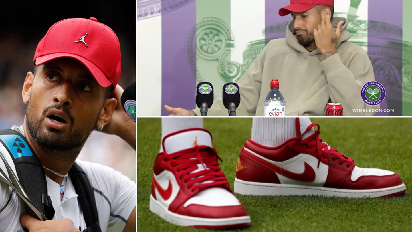 Nick Kyrgios Hilariously Shuts Down Journalist Who Grills Him About His Clothing