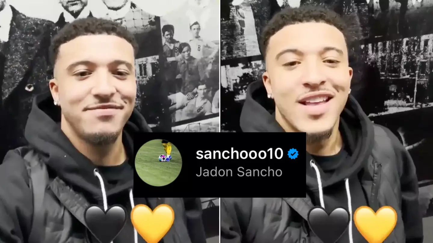 Jadon Sancho 'breaks silence' on Man Utd exit with Michael Jordan reference after joining Borussia Dortmund