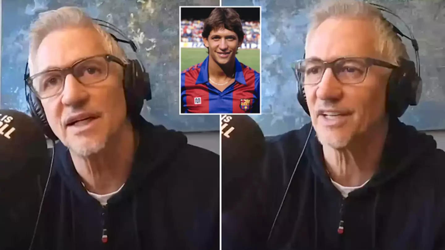 Gary Lineker explains why he refused to wear the No 9 shirt during his career