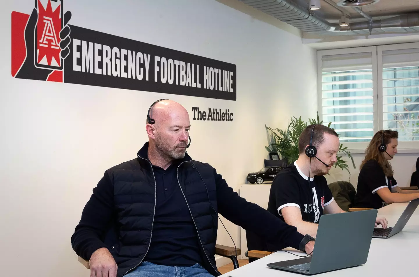 Shearer is part of The Athletic's 'Emergency Football Hotline'. (