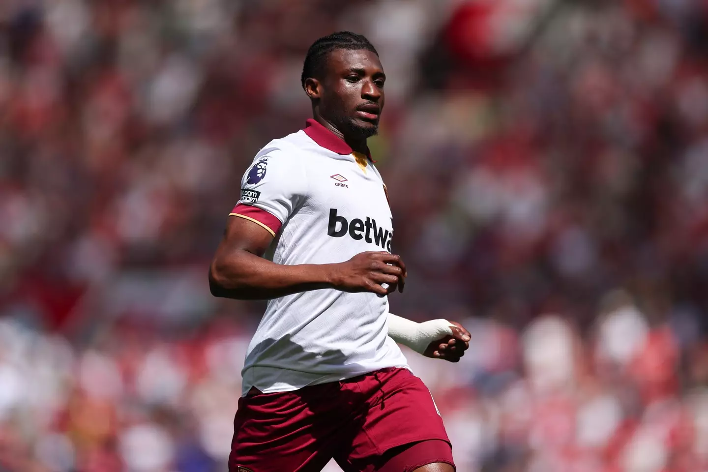 West Ham's Mohammed Kudus. (Image: Getty)