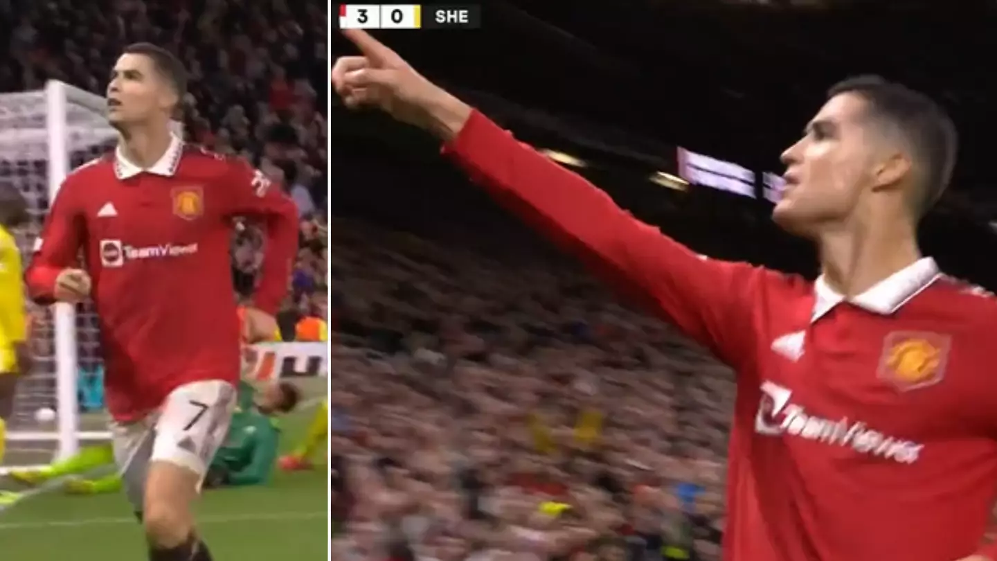 Cristiano Ronaldo has replaced the 'Siu' with a new celebration and fans are loving it