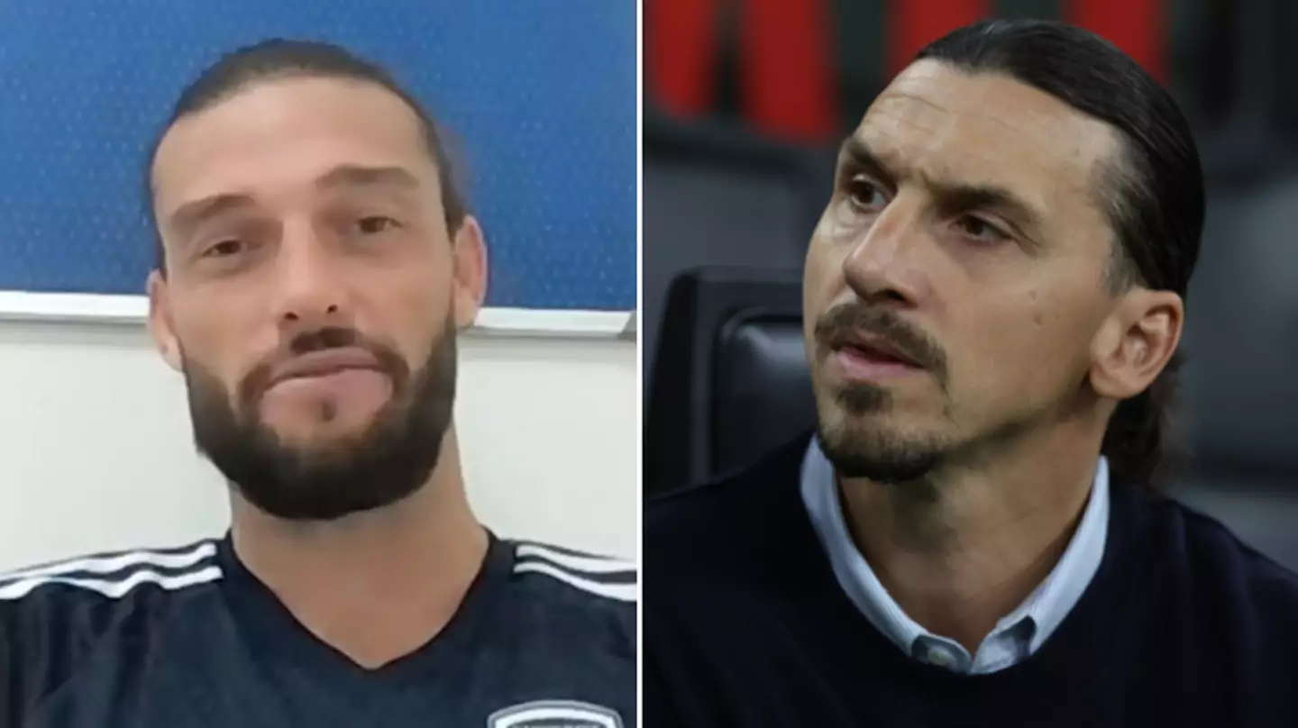 Andy Carroll destroys Zlatan Ibrahimovic with savage eight-word response after he posts picture of gruesome injury