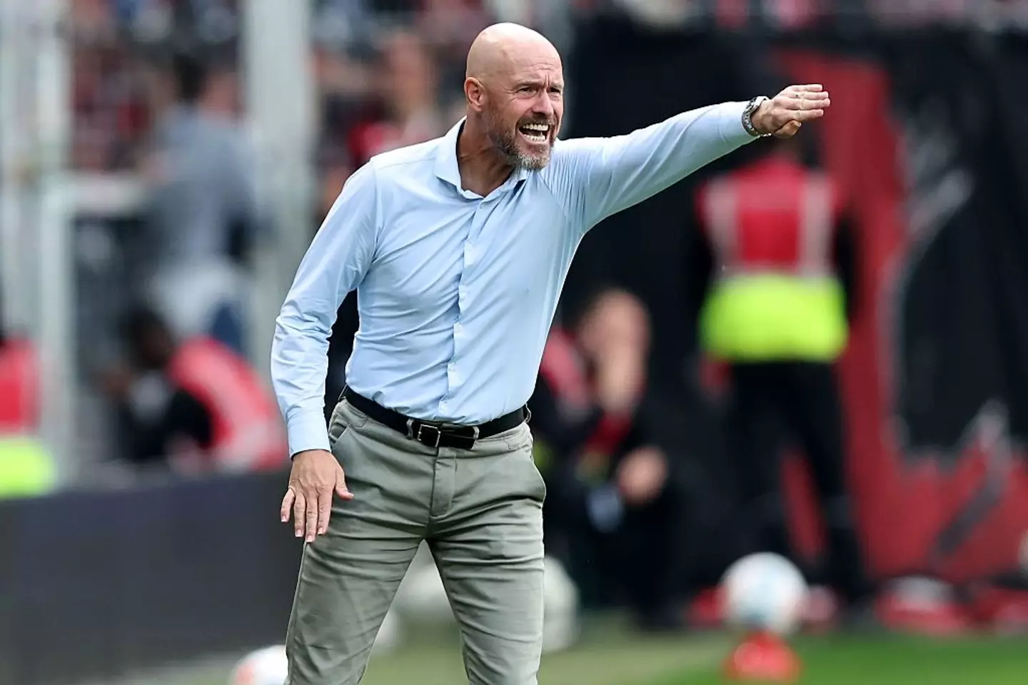 Erik ten Hag has been sacked by Bayer Leverkusen. (Image: Christof Koepsel/Getty Images)
