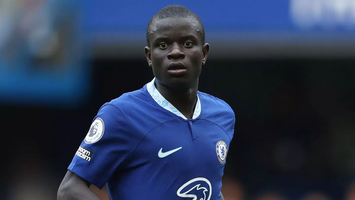 N'Golo Kante in action against Spurs. (Alamy)