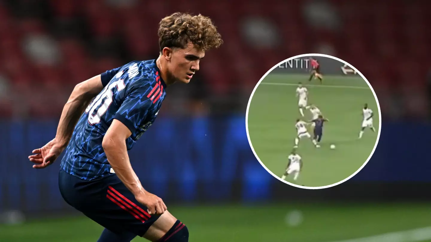 Max Dowman compilation vs AC Milan is going viral and Arsenal fans are all in agreement about 15-year-old wonderkid
