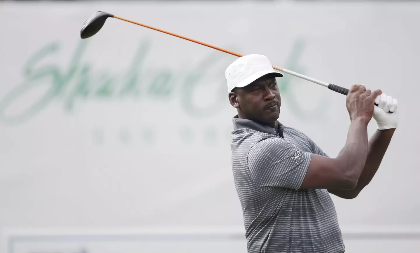 Michael Jordan has featured in multiple celebrity golf events. Image: Getty
