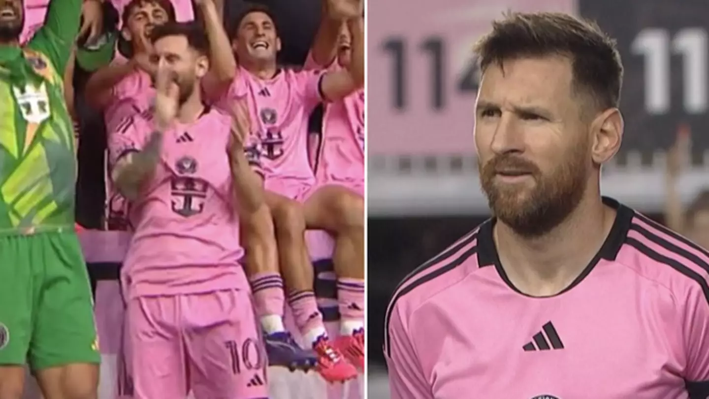 Fans spot what Lionel Messi did when asked to lift the MLS Supporters' Shield and it sums him up perfectly