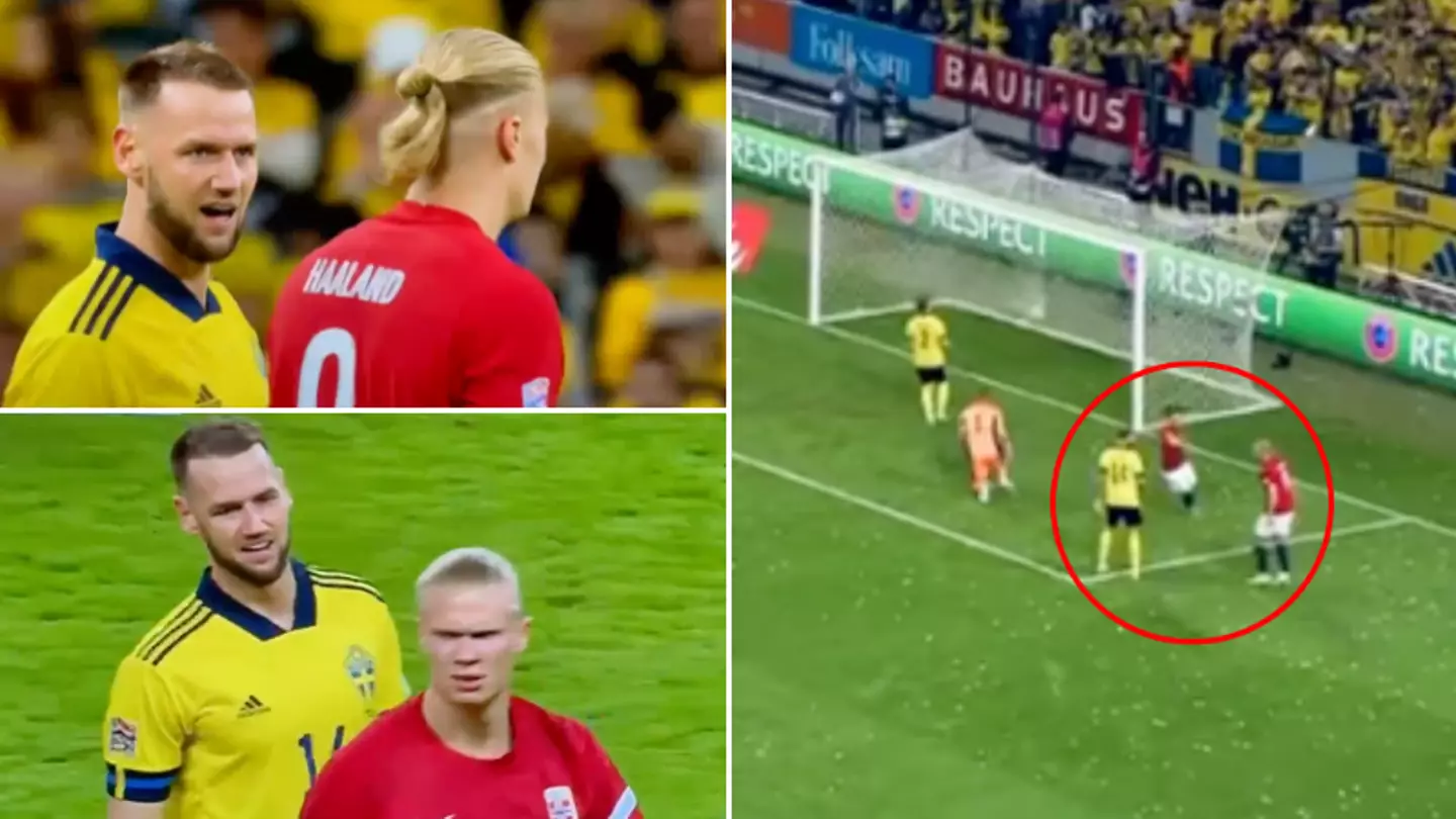 Erling Haaland Gets Ultimate Revenge After Being Called A 'Wh**e' By Sweden Defender Alexander Milosevic