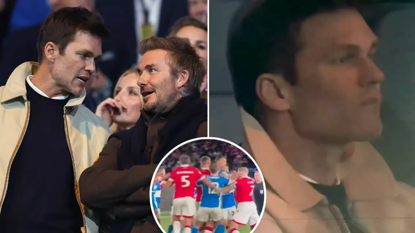 Fans can't believe what Tom Brady did after James McClean's fight with Birmingham player in Wrexham clash