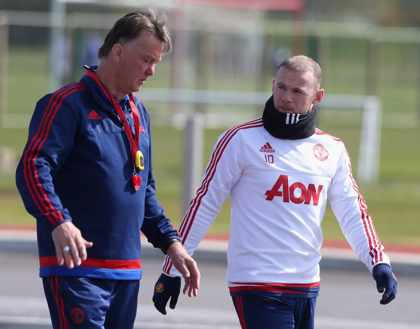 Wayne Rooney and Louis van Gaal (Image: Getty)