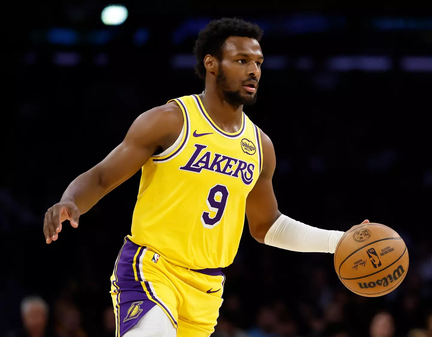 Bronny James. Image: Getty