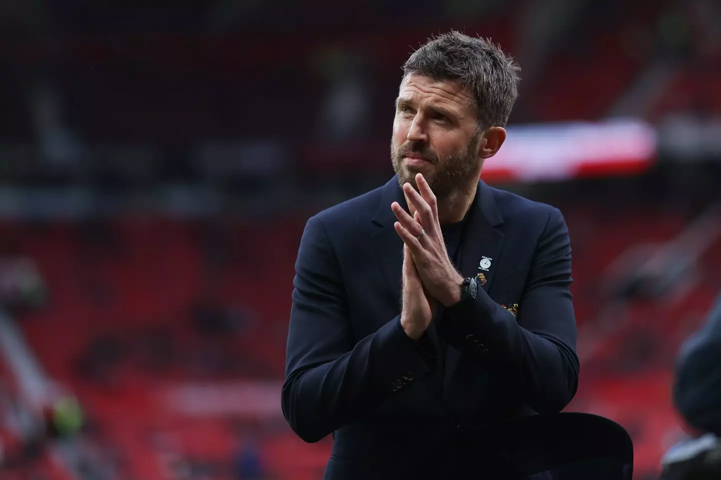 Michael Carrick has made a flying start to life at Manchester United. Image: Getty