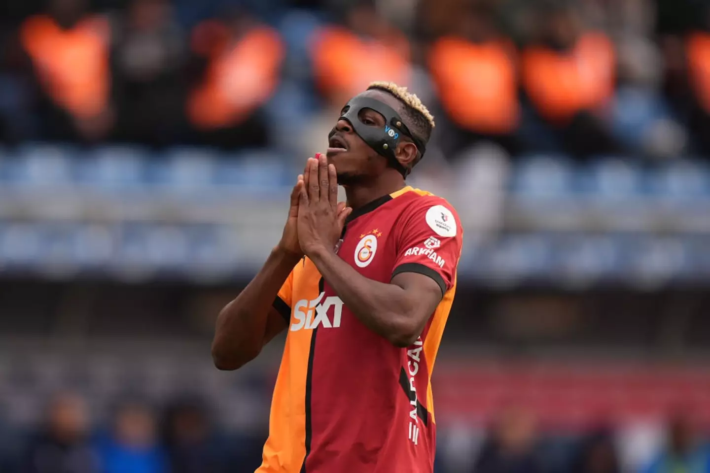 Victor Osimhen is on a season-long loan at Galatasaray from Napoli (Image: Getty)