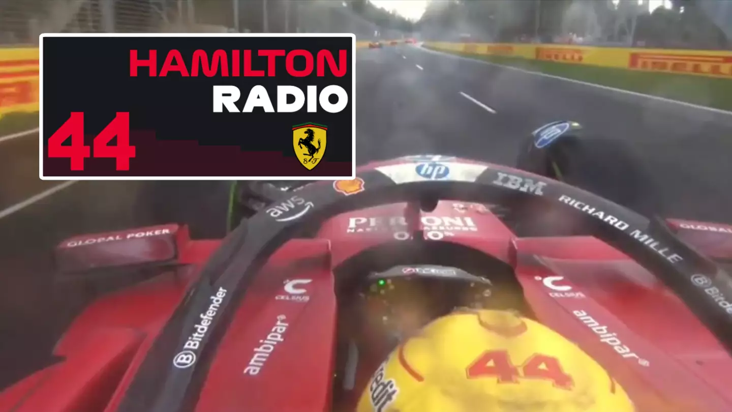 Lewis Hamilton slams Ferrari's strategy over team radio at Australian Grand Prix as he loses patience with race engineer