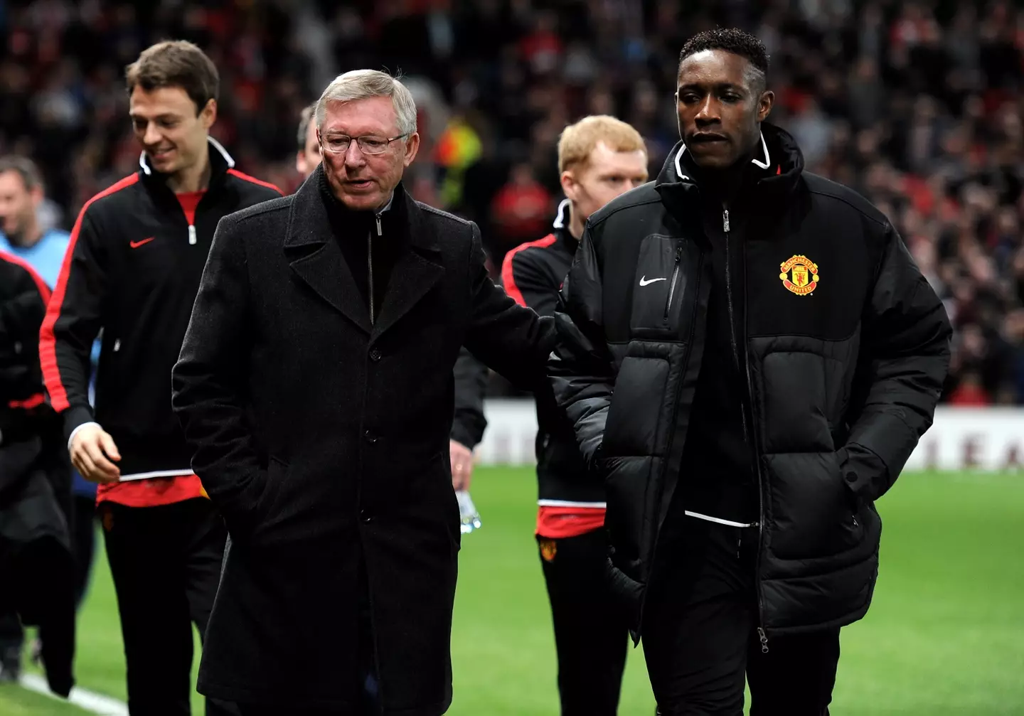 Danny Welbeck played under Sir Alex Ferguson at Manchester United. Image: Getty