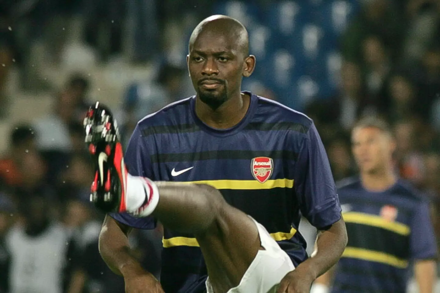 Diaby spent nine years at Arsenal. (Image