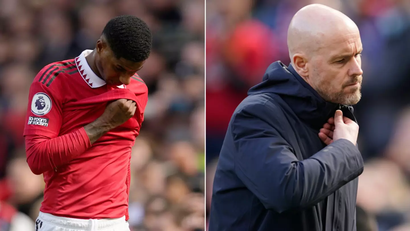 Man Utd suffer huge injury blow as Marcus Rashford limps off vs Everton