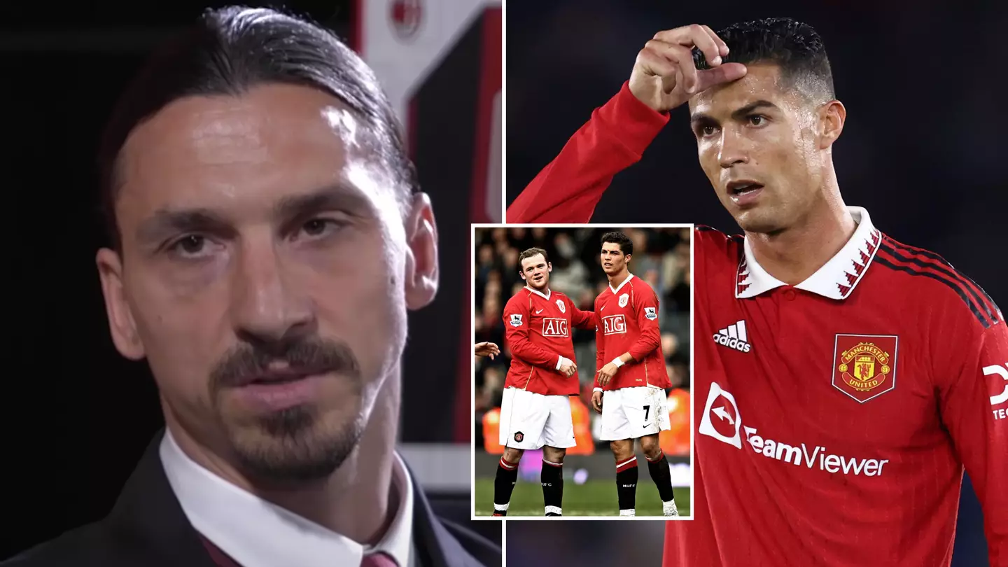 Zlatan Ibrahimovic savaged Cristiano Ronaldo's entire Man Utd career with Wayne Rooney comparison, fans agree