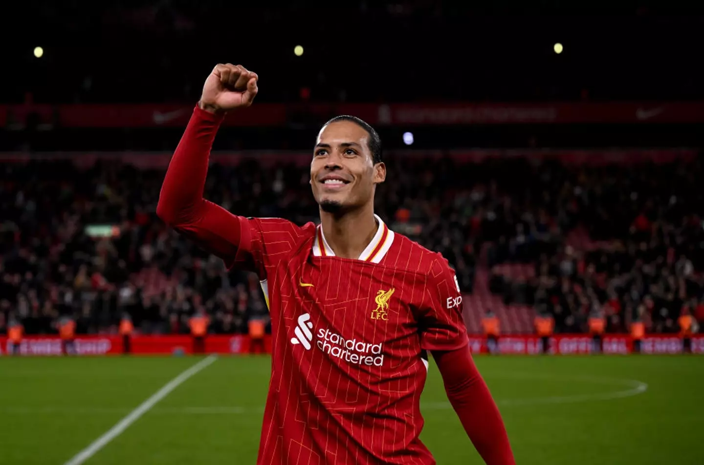 Virgil van Dijk's contract is set to expire this summer (Credit:Getty)