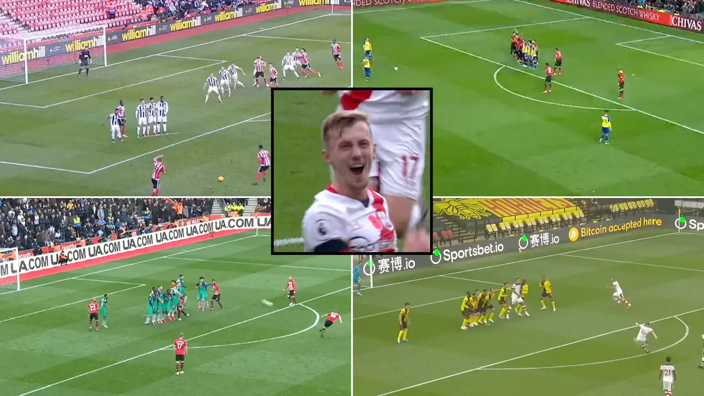 Pep Guardiola Says James Ward-Prowse Is The Best Free-Kick Taker In World Football, Compilation Shows Why