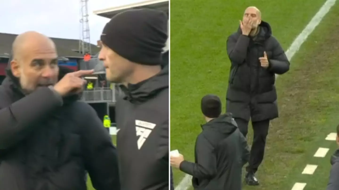 Fans want Pep Guardiola banned for two actions during Man City’s comeback win vs Luton Town