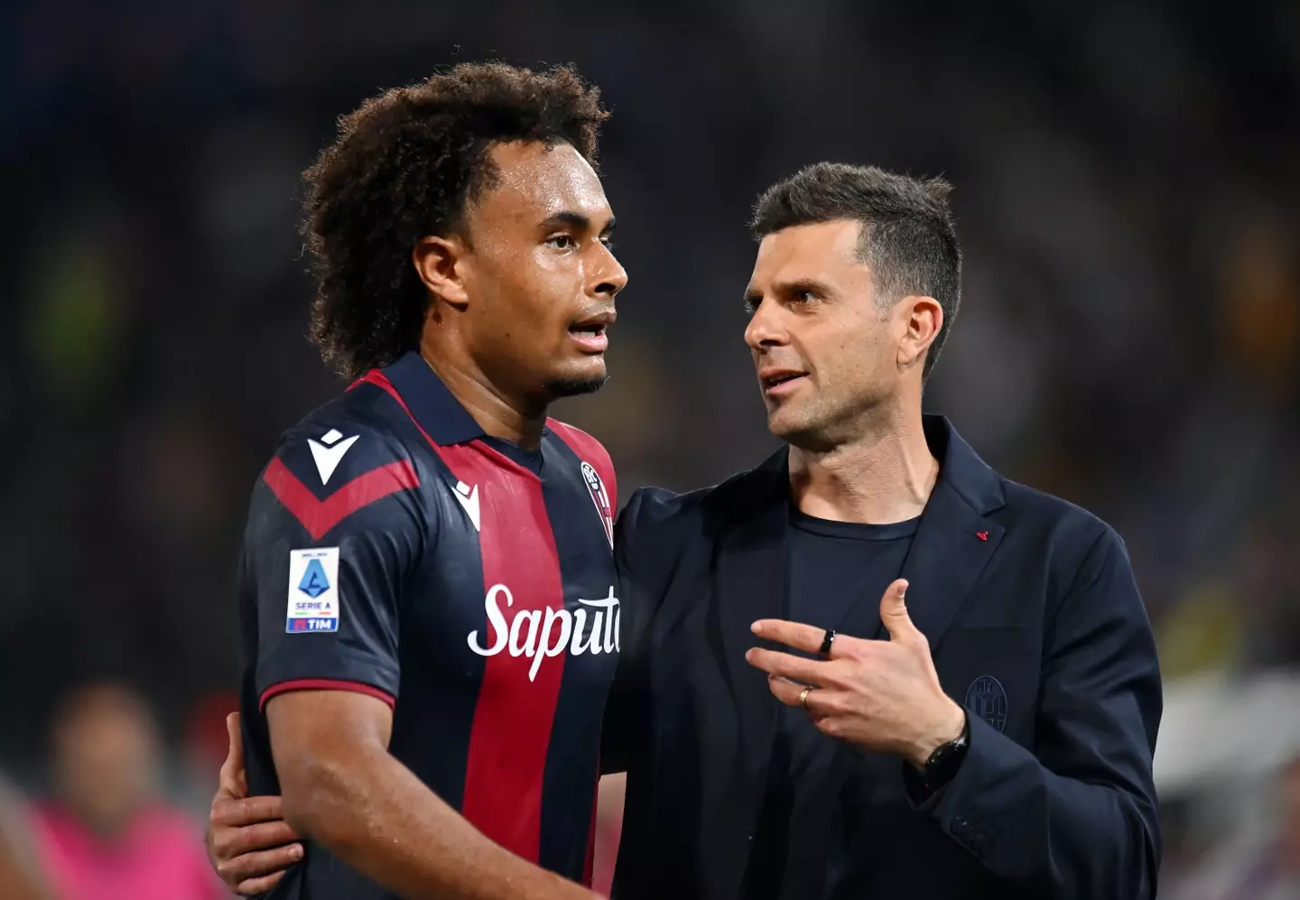 Motta managed Zirkzee at Bologna (Getty)