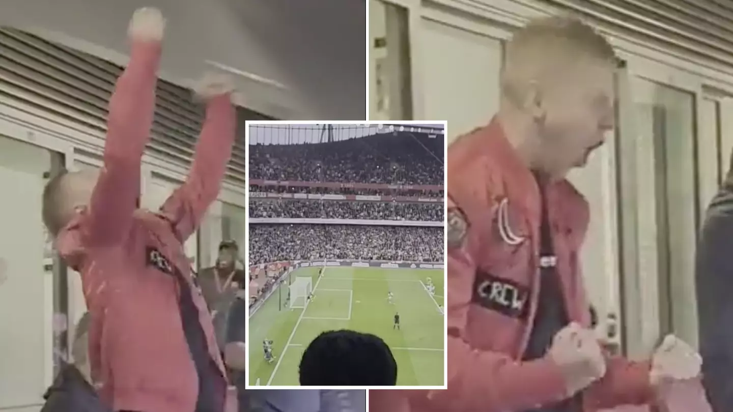 Oleksandr Zinchenko was the ultimate Arsenal fanboy vs Liverpool, reaction to Bukayo Saka's winner sums it up