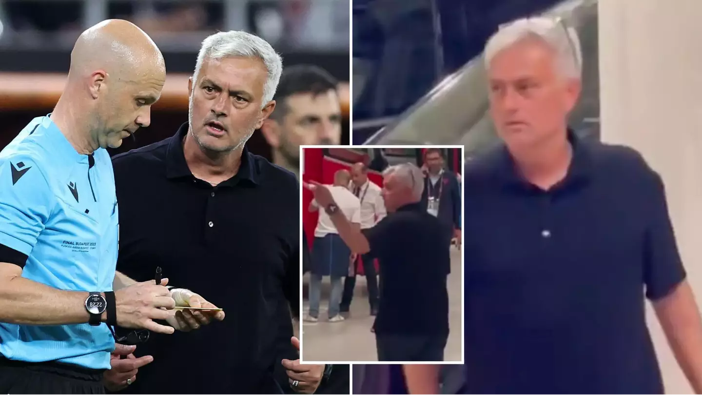 Jose Mourinho 'should be banned for six games' after Anthony Taylor incident during Europa League final