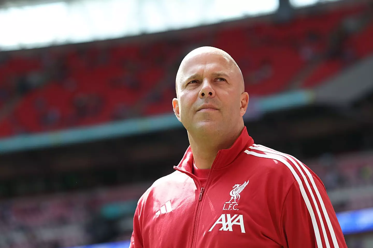 Arne Slot is confident heading into the 2025/26 Premier League season. (Image: Michael Regan - The FA/The FA via Getty Images)