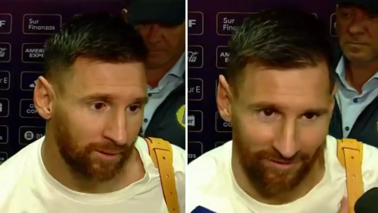 Lionel Messi gives coldest response yet after scoring his 100th Argentina goal to close on Cristiano Ronaldo