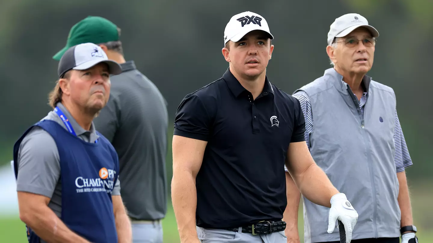 Son of former Masters champion was given lifetime ban after 'ambushing' incident caused controversy