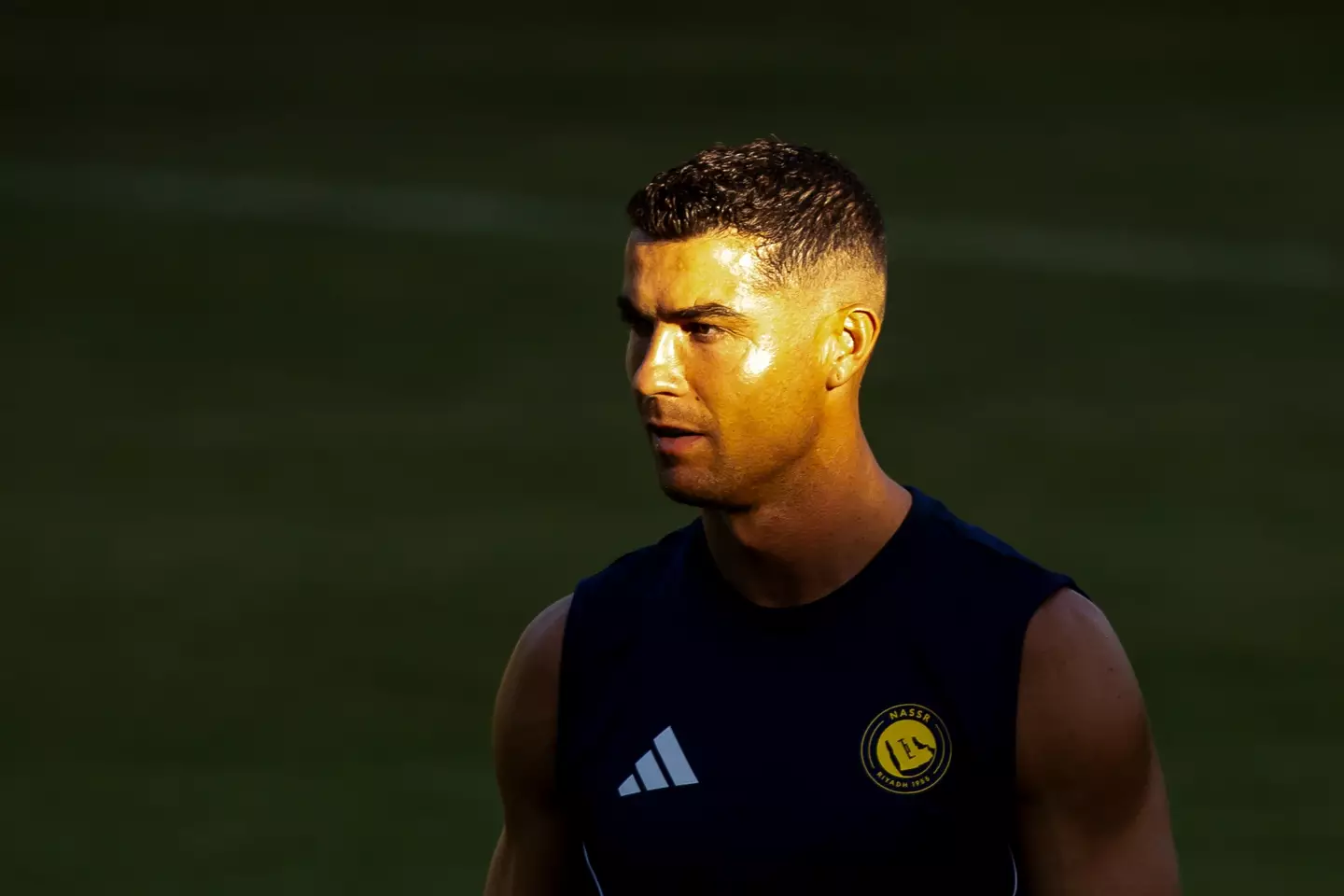 Cristiano Ronaldo in action for Al-Nassr. (Image: Getty)