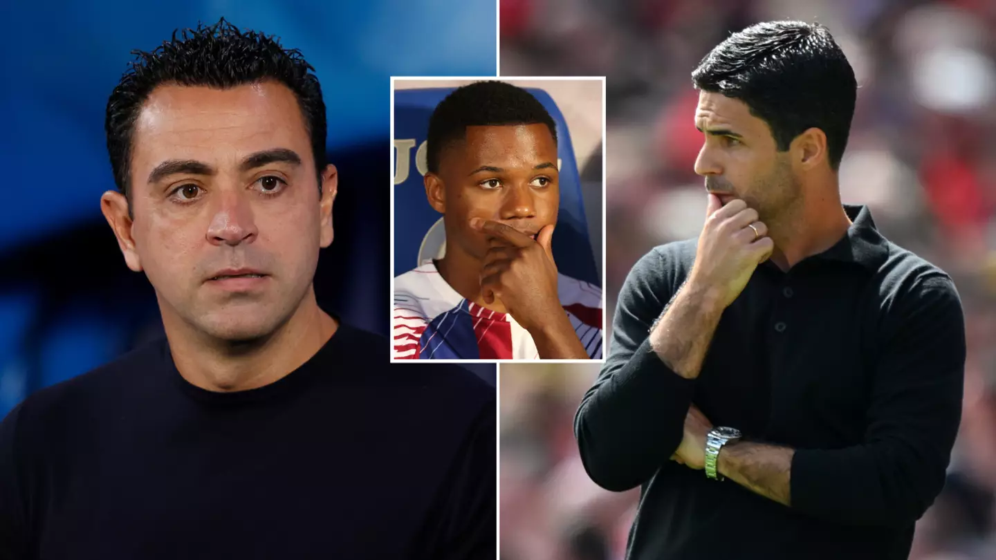 Arsenal 'make contact' with Ansu Fati's agent as Barcelona boss Xavi issues transfer warning