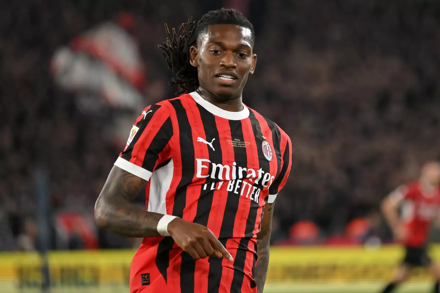 Bayern Munich are thought to be interested in signing Rafael Leao. Image: Getty