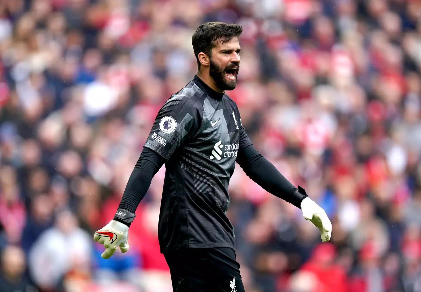 Liverpool will be missing Alisson for their game against Leeds, as well as two other players. Image: PA Images