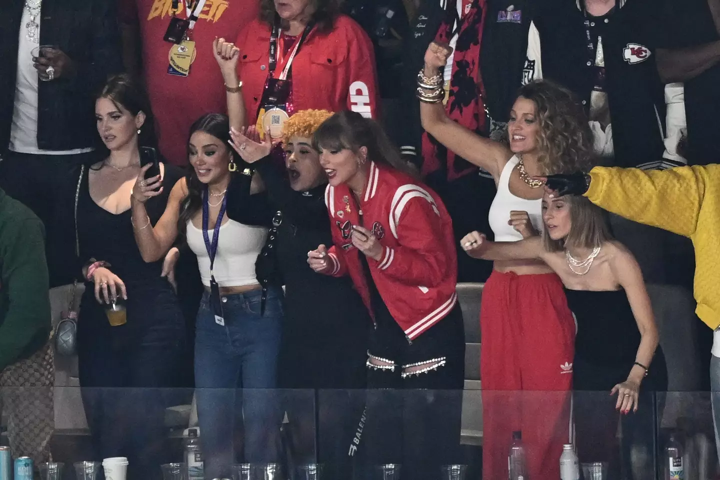 Blake Lively and Taylor Swift are close friends and watched the Super Bowl together. Image: Getty