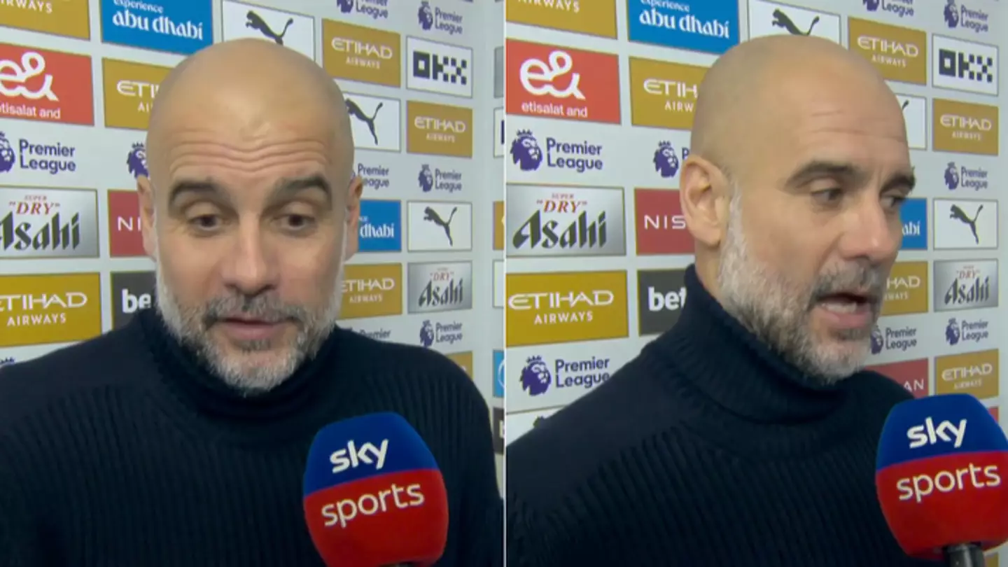 Fans slam Pep Guardiola for 'making excuses' in his post-match interview after Man City's defeat against Spurs