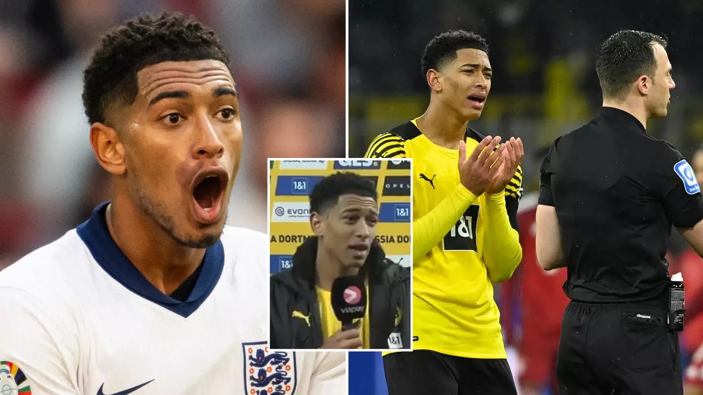 Jude Bellingham set for awkward reunion with ref he accused of match-fixing for England's Euro 2024 semi-final