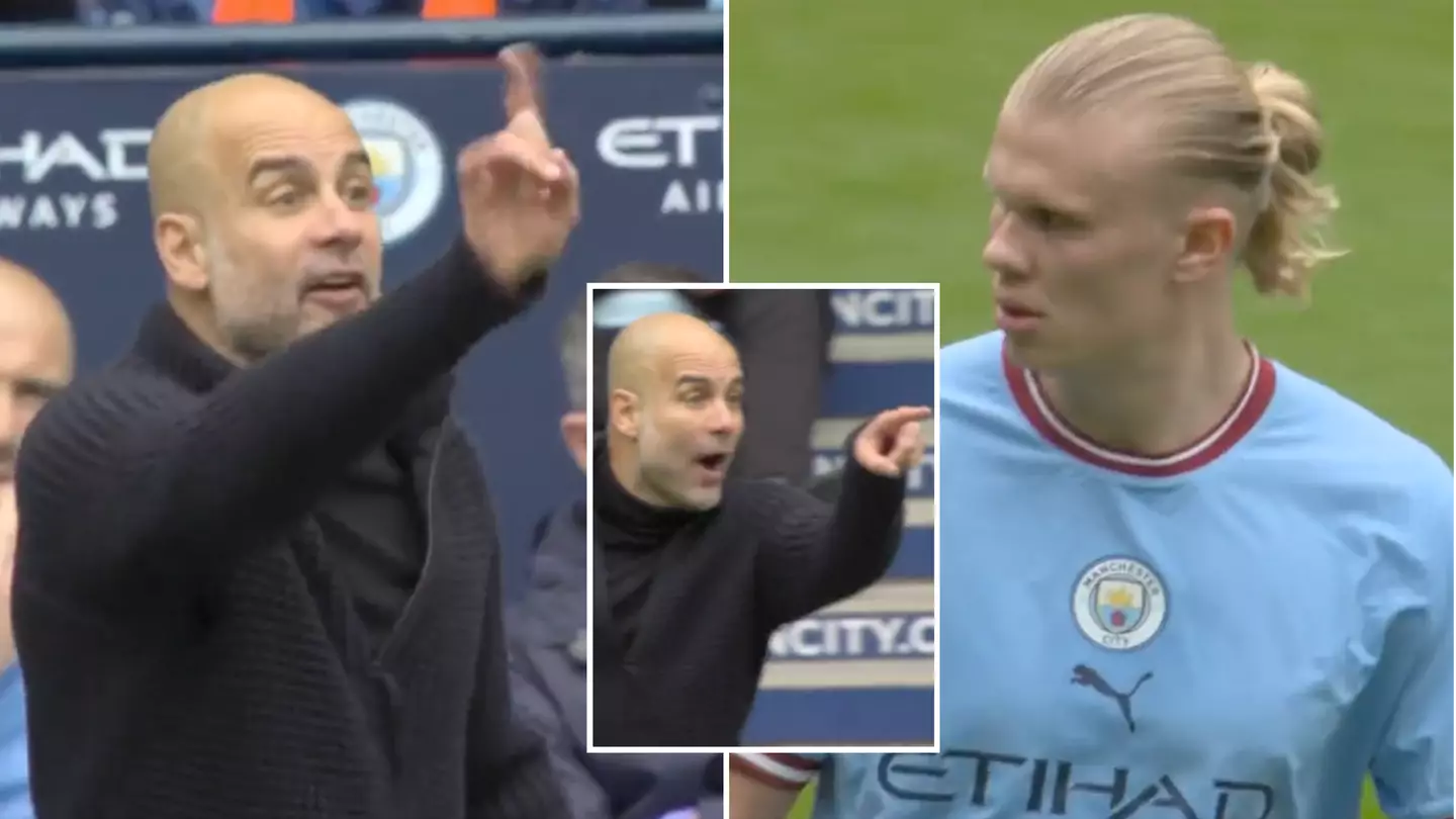 Erling Haaland defied Pep Guardiola's penalty orders against Leeds United