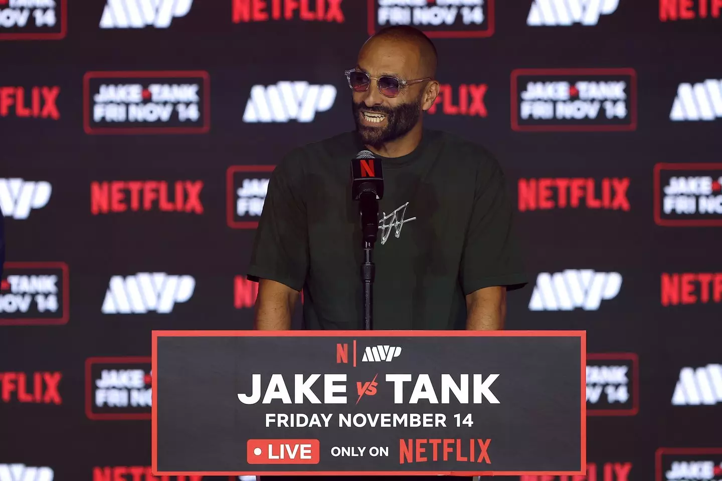 Nakisa Bidarian says their lawyers are legally going after people who claim Jake Paul vs. Anthony Joshua was scripted. Image: Getty