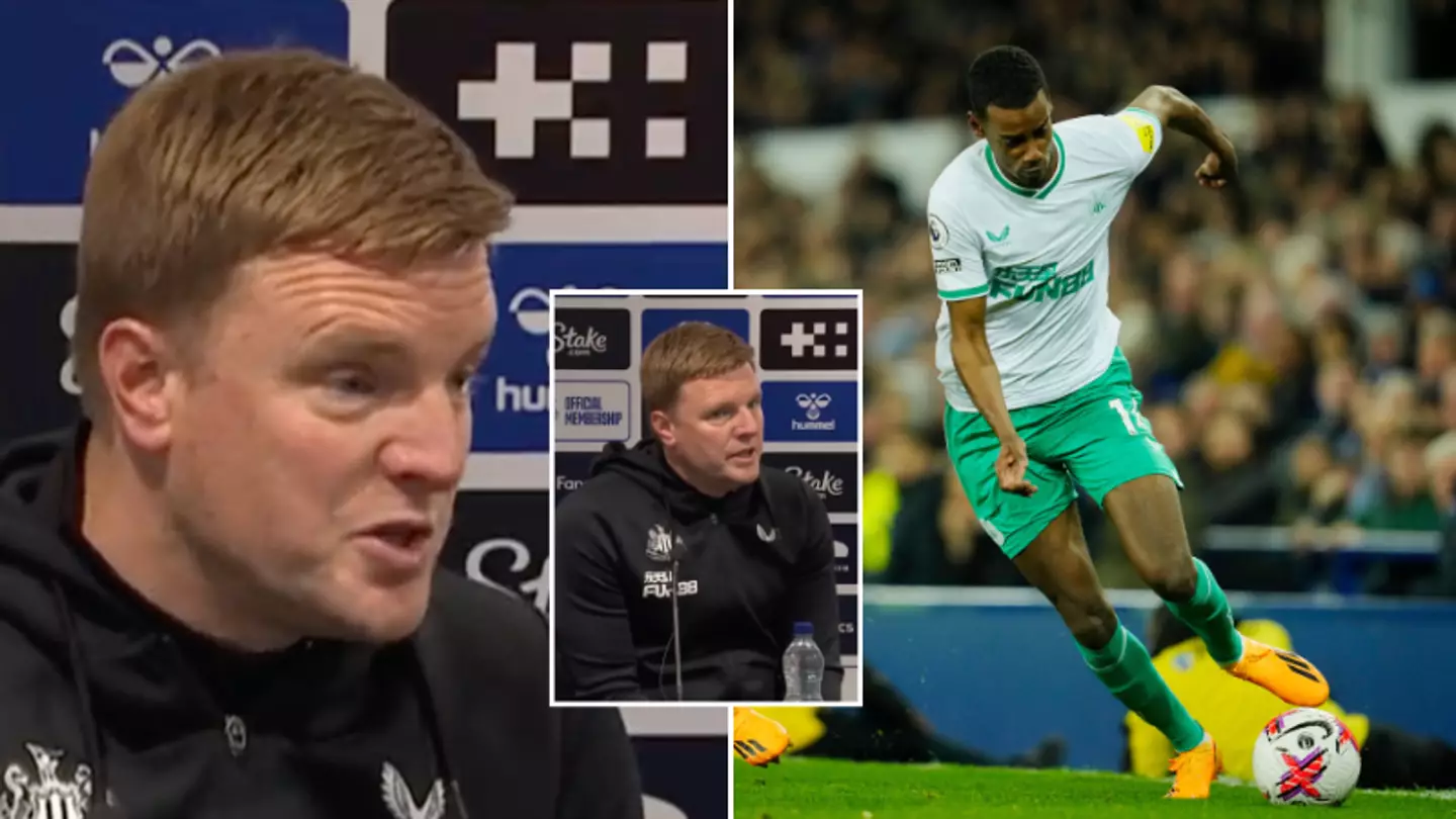 Eddie Howe compares Alexander Isak to Premier League great Thierry Henry in press conference