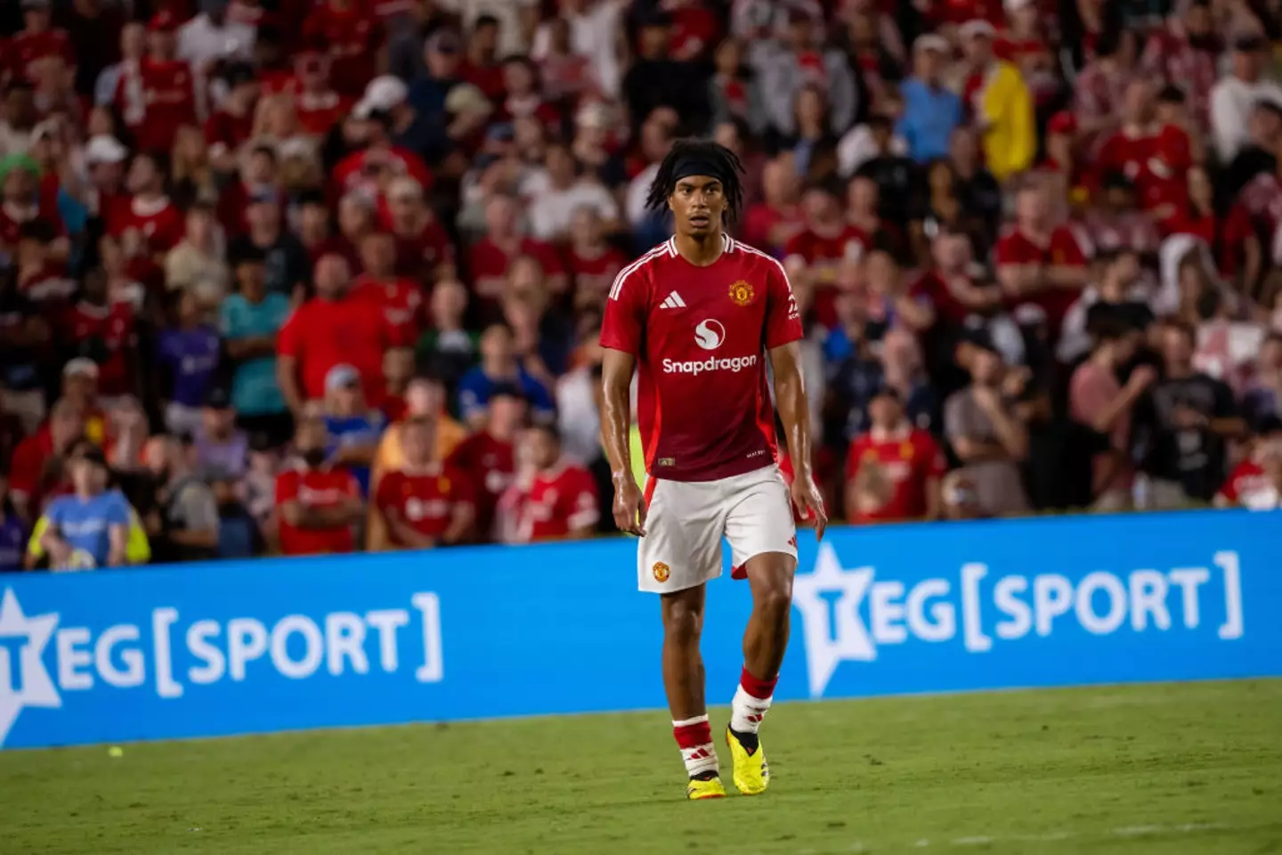 Maxi Oyedele has left Manchester United (Image: Getty)