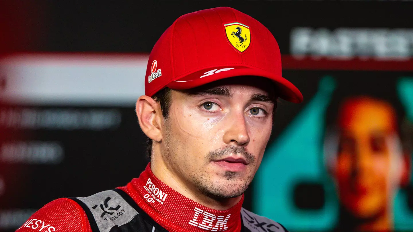 Charles Leclerc's F1 Title Race Post Spotted Amid Ferrari Exit Rumours