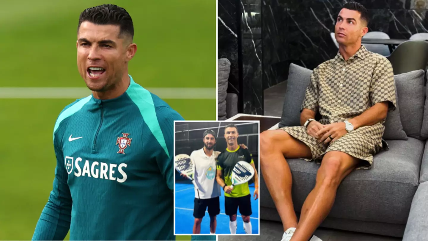 Cristiano Ronaldo spotted wearing different pair of trainers not from Nike for second time in a week