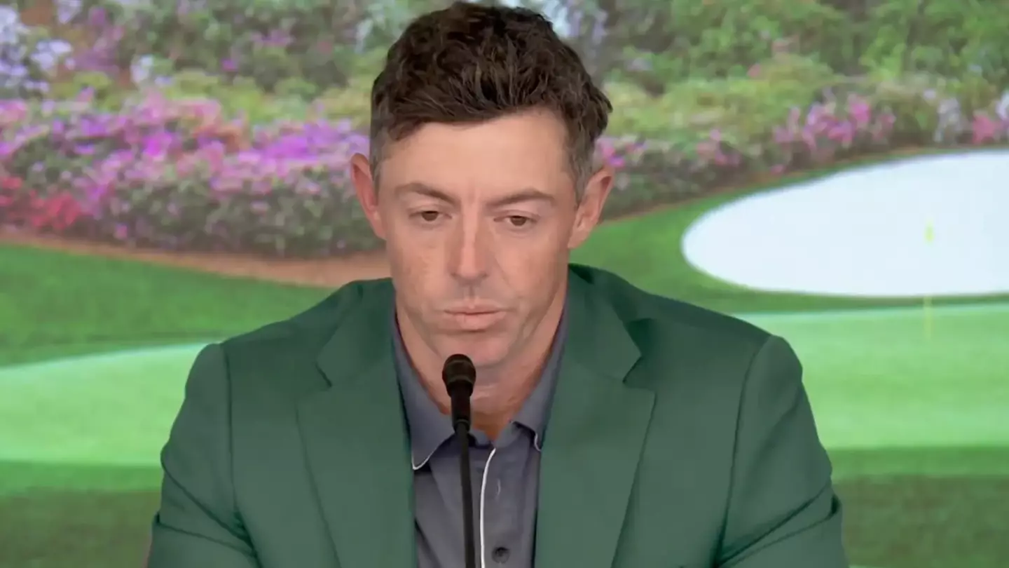 Rory McIlroy reveals the 'ironic' note disgraced formers Masters champion left in his locker ahead of the final round at Augusta
