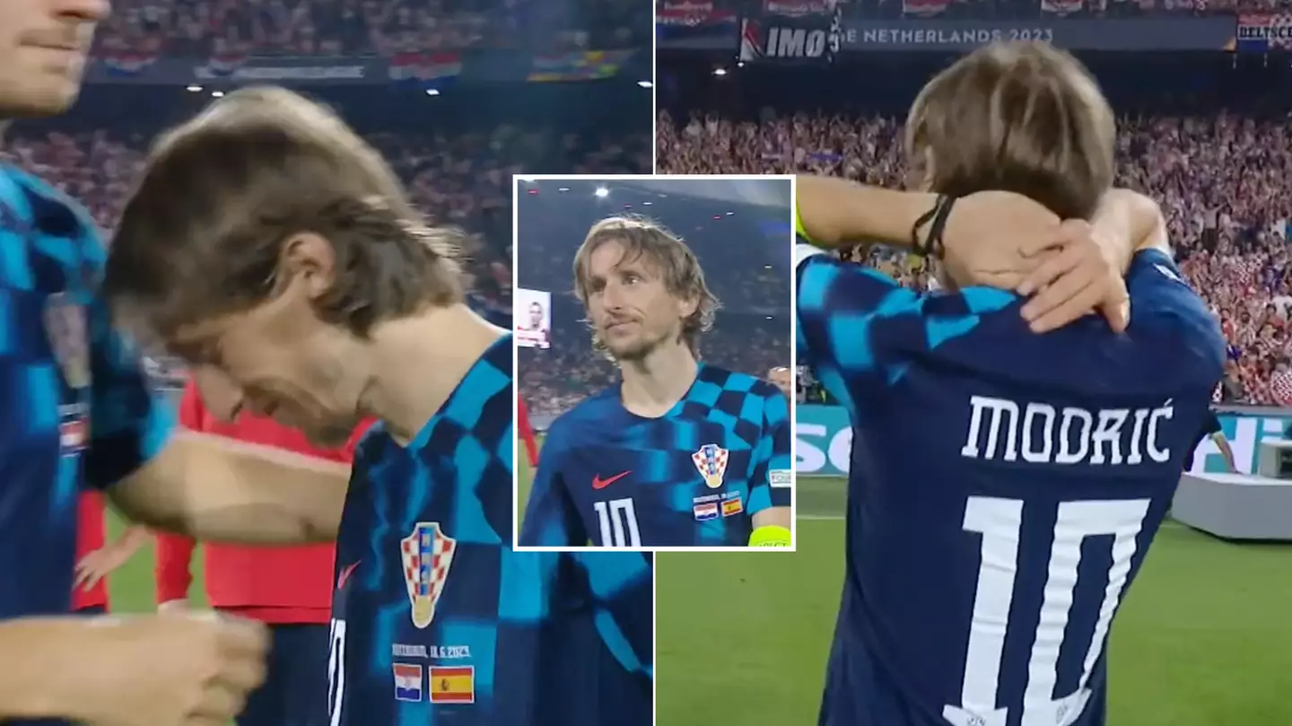 Luka Modric looked visibly emotional after Croatia's Nations League heartbreak, fans reckon he 'deserves' better