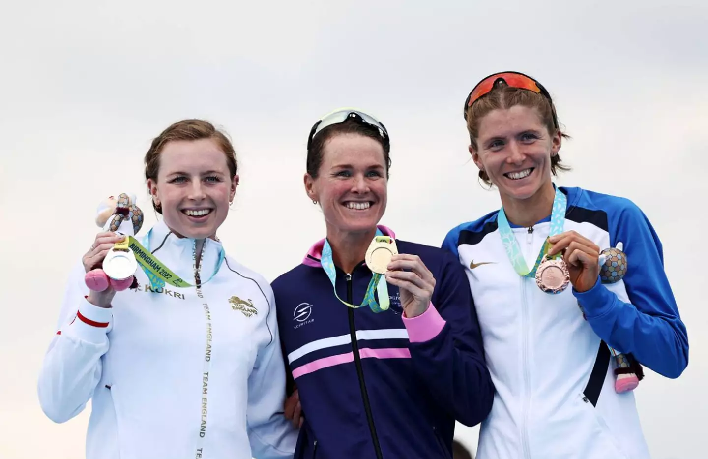 Commonwealth Games triathlon medalists.