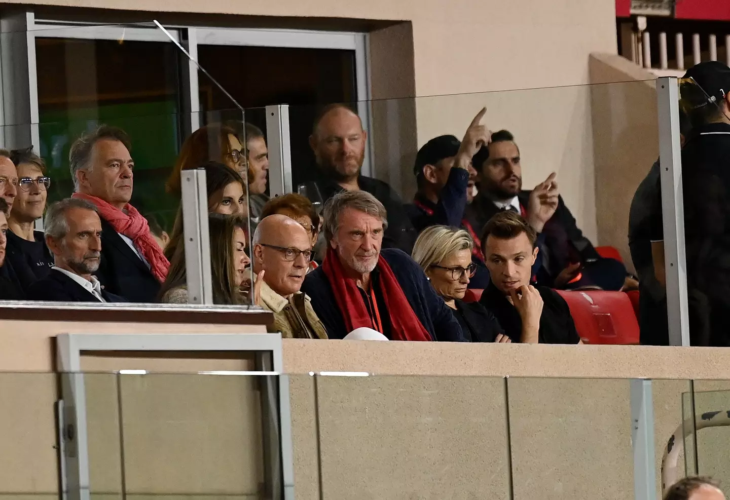 Sir Jim Ratcliffe in attendance for a Nice game. Image: Getty